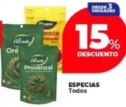 Supermayorista Vital Alicante provenzal especias todos oferta