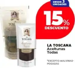 Supermayorista Vital La toscana aceitunas todas oferta