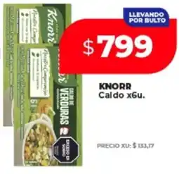 Supermayorista Vital Knorr caldo oferta