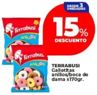 Supermayorista Vital Terrabusi galletitas anillos/boca de dama oferta