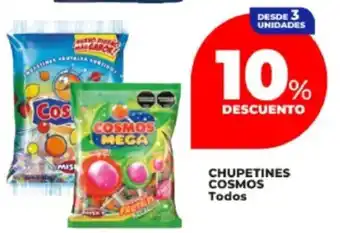 Supermayorista Vital Cosmos mega chupetines todos oferta