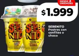 Supermayorista Vital Serenito postres con confites o choco oferta