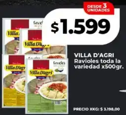 Supermayorista Vital Villa d'agri ravioles toda la variedad oferta