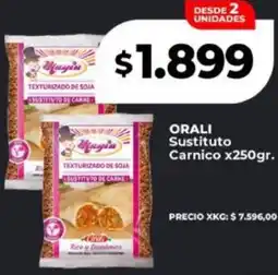 Supermayorista Vital Orali sustituto carnico oferta