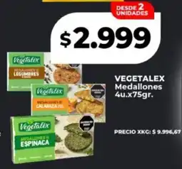 Supermayorista Vital Vegetalex medallones oferta