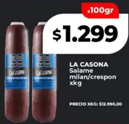 Supermayorista Vital La casona salame milan/crespon oferta