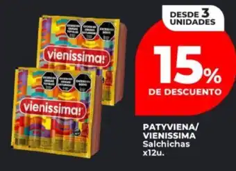 Supermayorista Vital Patyviena/ vienissima salchichas oferta