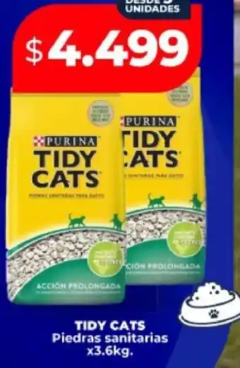Supermayorista Vital Tidy cats piedras sanitarias oferta