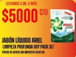 Supermercados Vea Ariel jabón líquido oferta