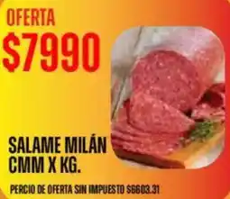 Supermercados Vea Salame milán cmm oferta