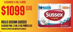 Supermercados Vea Sussex rollo cocina oferta