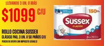 Supermercados Vea Sussex rollo cocina oferta