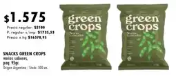 Supermercados Vea Snacks green crops varios sabores oferta