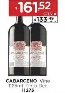 Hipermay Cabarceno Vino Tinto Dce 1125ml oferta