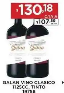Hipermay Galan Vino Clasico Tinto 1125cc oferta
