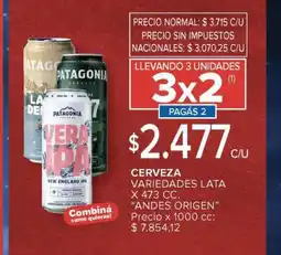 Carrefour Market CERVEZA PATAGONIA oferta