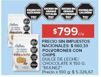 Carrefour Market Polvorones con Chips oferta