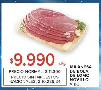 Carrefour Market Milanesa de Bola de Lomo Novillo oferta