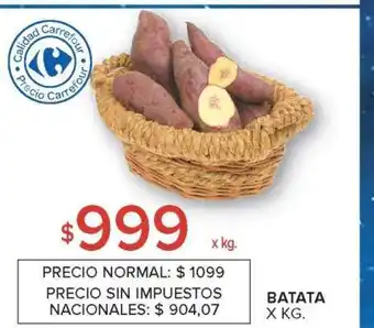 Carrefour Market Batata oferta