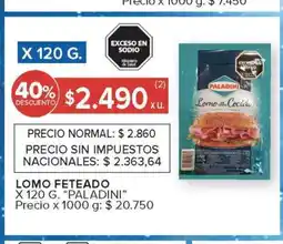 Carrefour Market Lomo Feteado oferta