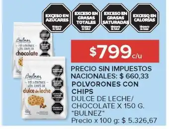 Carrefour Polvorones con Chips oferta