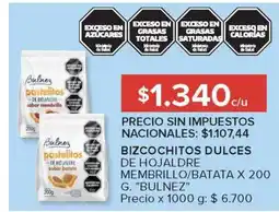 Carrefour Bizcochitos Dulces de Hojaldre Membrillo/Batata oferta