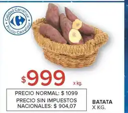 Carrefour Batata oferta