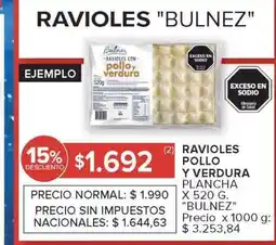 Carrefour Ravioles 'Bulnez' oferta