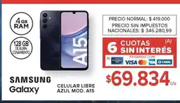 Carrefour Samsung Galaxy A15 oferta