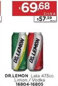 Hipermay Dr. Lemon Lata Limon / Vodka 473cc oferta
