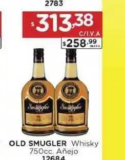 Hipermay Old Smugler Whisky Añejo 750cc oferta