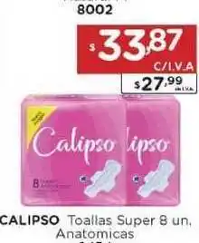 Hipermay Calipso Toallas Super Anatomicas 8un. oferta