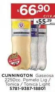 Hipermay Cunnington Gaseosa Pomelo Lig / Tonica / Tonica Light 2250cc. oferta