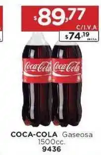 Hipermay Coca-Cola Gaseosa 1500cc oferta