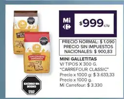 Carrefour Market Mini Galletitas oferta