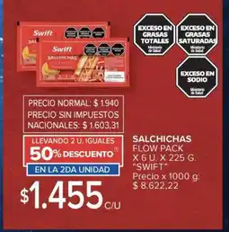 Carrefour Market Salchichas Flow Pack oferta