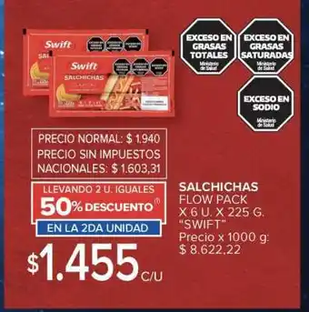 Carrefour Market Salchichas Flow Pack oferta