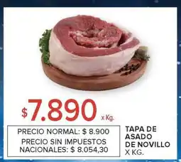 Carrefour Market Tapa de Asado de Novillo oferta