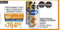 Carrefour Express Galletitas de Vainilla Livianas oferta