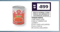 Carrefour Tomate perita oferta