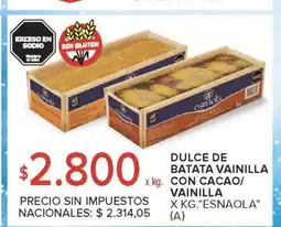 Carrefour Dulce de Batata Vainilla con Cacao/Vainilla oferta