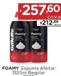 Hipermay Foamy Espuma Afeitar Regular 312grs oferta