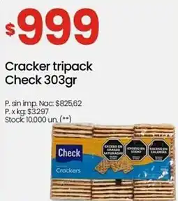 Changomas Cracker tripack Check oferta