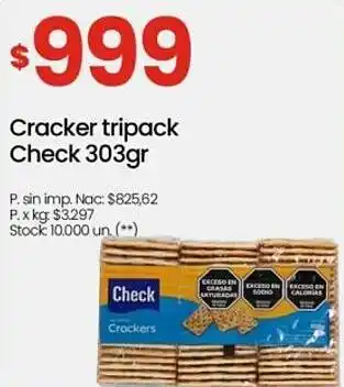 Changomas Cracker tripack Check oferta