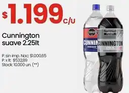 Changomas Cunnington suave oferta