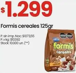 Changomas Formis cereales oferta