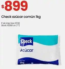 Changomas Check azúcar común oferta