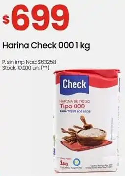Changomas Harina Check 000 oferta