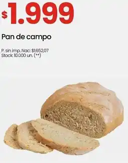 Changomas Pan de campo oferta
