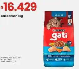 Changomas Gati salmón oferta